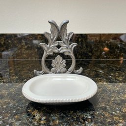 Decorative Metal Soap Dish