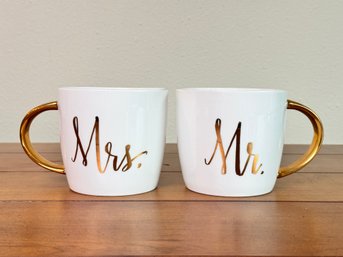 Slant Collections Mr. & Mrs. Mugs