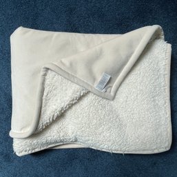 Pottery Barn Fleece Sherpa Throw Blanket