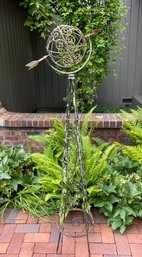 Rustic Trellis Yard Art
