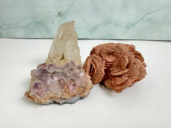 Vintage Lot Of Crystals