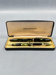 Vintage Sheaffer Balance Fountain Pen & Mechanical Pencil Set