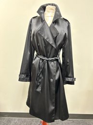 Satin Bloomingdales Trench