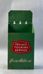 Vintage Texaco Touring Service Map Metal Holder