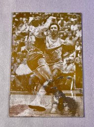 Vintage Newspaper Print Plate Of NBA Star And Coach Of Seattle Super Sonics -Lenny Wilkins