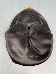 Vintage Saks 5th Avenue Satin Coin Purse.