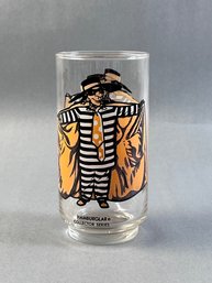 McDonalds Collector Series Cartoon Drinking Glass-hamburglar