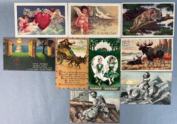 Lot Of Vintage Postcards Oldest Date 1908