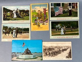Lot Of Vintage Postcards Featuring Servicemen Oldest Date 1942