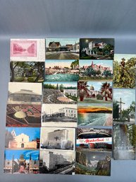 Lot Of Vintage Postcards From California Oldest Date 1908