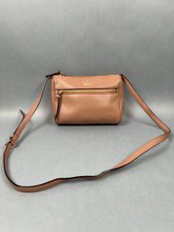 Kate Spade Brown Leather Crossbody Purse.