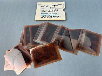 20 Negatives 2.5x3 Inch Of Model Planes And Boats