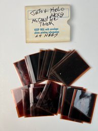 24 Negatives 2.5x3 Inch Of Jets And Helicopters Possibly At McCord