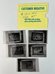 5 Negatives 1.5x2 Inch Of Combat Planes Nose Art