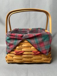 Longaberger Divided Sewing Basket.