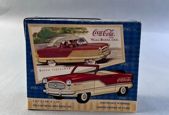 DieCast Metal Mini Pedal Coca Cola Car-LE