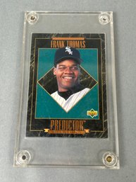 Frank Thomas White Sox Predictor Card In Sleeve Case