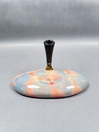 Vintage Parker Duofold Fountain Pen Ceramic Desk Base