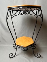 2 Tiered Longaberger Stand.