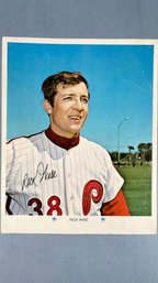 Rick Wise Philadelphia Phillies 1971 Arco Photo