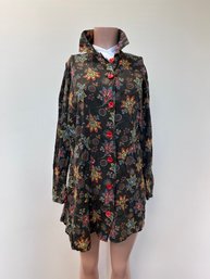 Vintage Paisley Print Tunic Over Shirt