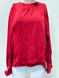 Chanel Blouse Red