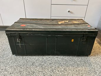 Green Metal Trunk