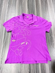Ed Hardy Purple Polo