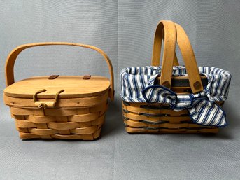 2 Longaberger Baskets.