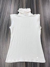 Chanel Sleeveless Turtleneck Sz 12