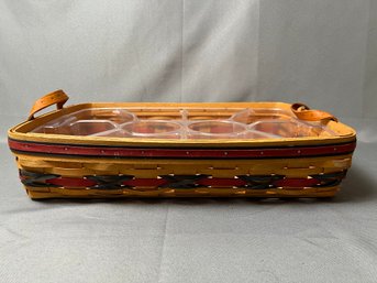 Longaberger Snack Serving Basket.