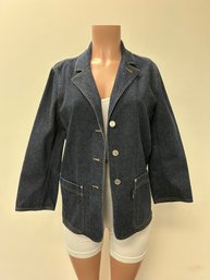 Vintage Chanel Denim Chore Jacket