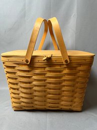 Longaberger Picnic Basket.