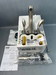 In Box Kohler Center Set Lavatory Faucet Brushed Nickel