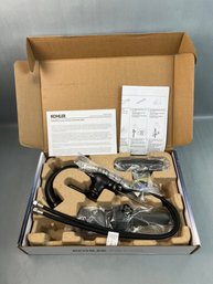 NIB Kohler Worth Single Handle Bathroom Faucet Oil Rubbed Bronze