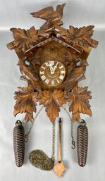 Black Forest Carved Cuckoo Clock