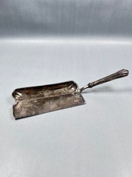 Vintage International Silver Co., Silver Plate Handled Crumb Pan