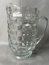 Large Fostoria American Pitcher.