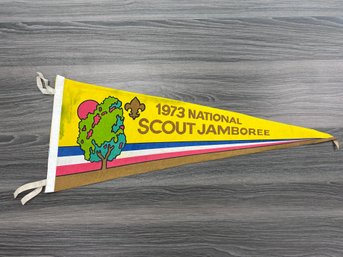 1973 National Scout Jamboree Vintage Pennant