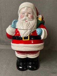 Santa Cookie Jar.