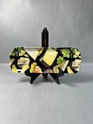 Philippe Deshouliers Limoges France Cheese Plate