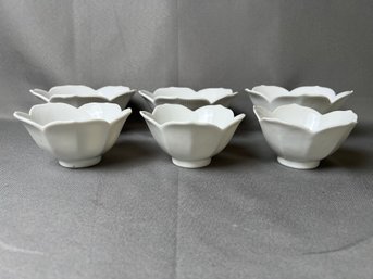 6 Vintage Tulip Bowls.