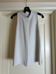 Womens Theory Mock Turtleneck Sleeveless Shirt - Size Small-Petite