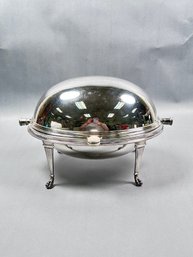 Cross Arrows Hard Soldered All The Round Warming Dish