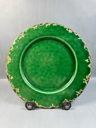 Arte Italica Made In Italy Rustic Large Plate With Stand