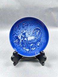 2007 Bing & Grndahl Children's Day Plate Titled 'The Little Mother
