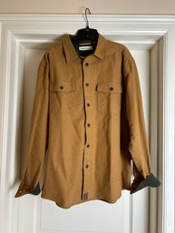 Dakota Grizzley Tan Long Sleeve Button Down Shirt - Size XL
