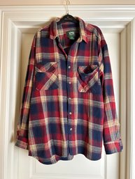 Stillwater Supply Company Cotton Plaid Button Down Shirt - Size XL