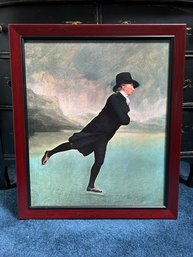 The Reverend Robert Walker Skating On Duddingston Loch Oil On Canvas