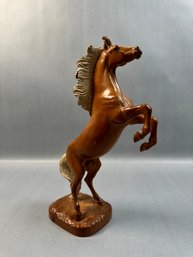 Wood Carved Horse